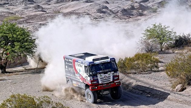 Martin Kolomý během Rallye Dakar Martin Kolomý během Rallye Dakar