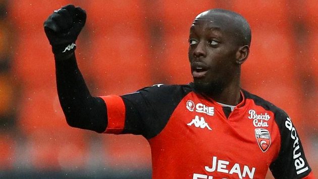 Fotbalista Lorientu Yoane Wissa. Fotbalista Lorientu Yoane Wissa.