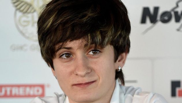 Rychlobruslařka Martina Sáblíková. Rychlobruslařka Martina Sáblíková.