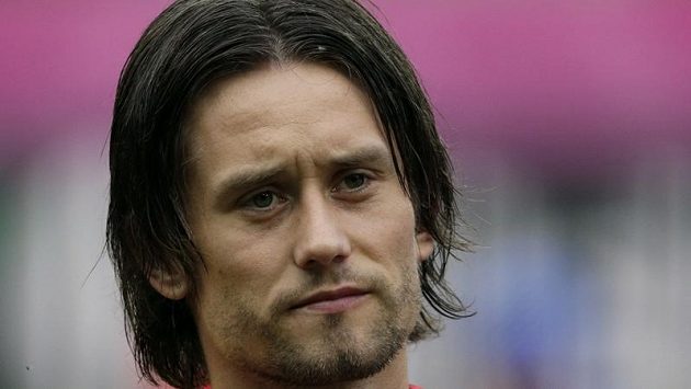 Kapitán české reprezentace Tomáš Rosický. Kapitán české reprezentace Tomáš Rosický.