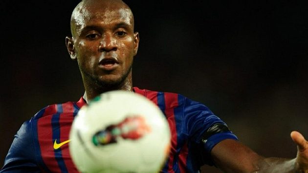 Eric Abidal v dresu Barcelony Eric Abidal v dresu Barcelony