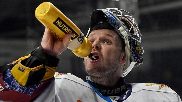 Brankář Kladna Denis Godla. Brankář Kladna Denis Godla.