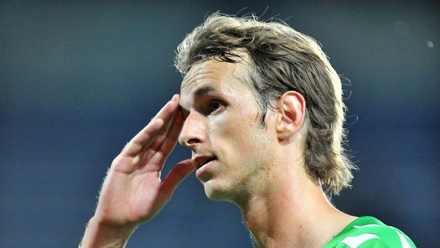 Fotbalový záložník Marek Jarolím. Fotbalový záložník Marek Jarolím.