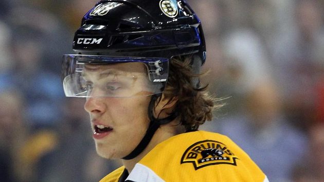 David Pastrňák může zasáhnout už do dnešního zápasu mezi Bruins a Penguins. David Pastrňák může zasáhnout už do dnešního zápasu mezi Bruins a Penguins.