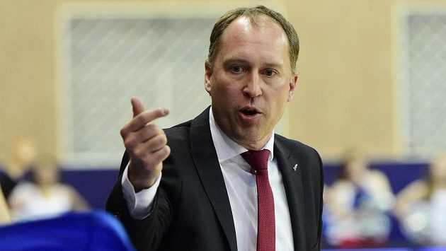 Trenér basketbalistů Opavy Petr Czudek. Trenér basketbalistů Opavy Petr Czudek.