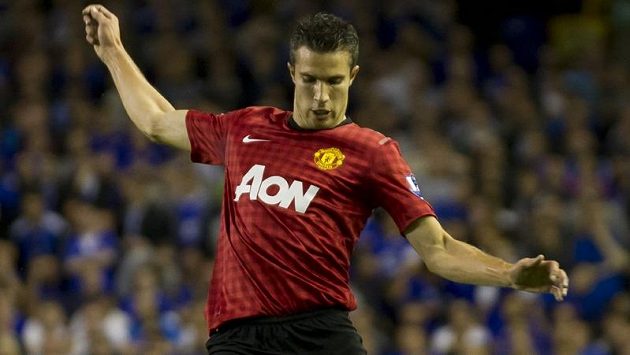 Robin Van Persie se v dresu Manchesteru United uvedl prvním gólem. Robin Van Persie se v dresu Manchesteru United uvedl prvním gólem.