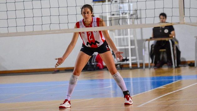 Americká smečařka Cassidy Bairdová. Americká smečařka Cassidy Bairdová.
