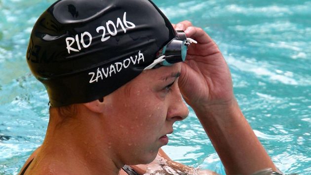 Česká plavkyně Barbora Závadová. Česká plavkyně Barbora Závadová.