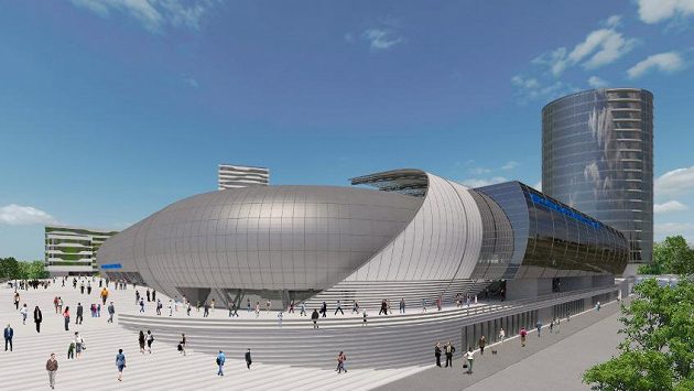 Vizualizace Národní fotbalový stadión v Bratislavě. Vizualizace Národní fotbalový stadión v Bratislavě.