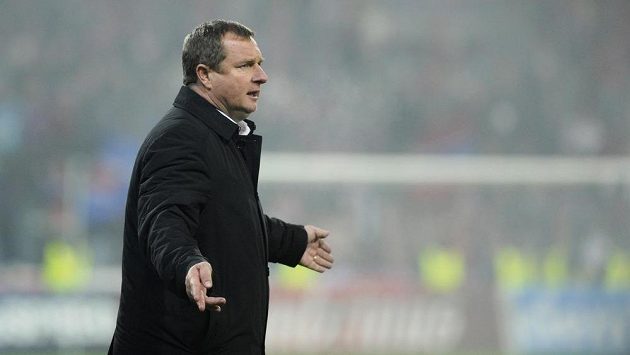 Plzeňský trenér Pavel Vrba. Plzeňský trenér Pavel Vrba.
