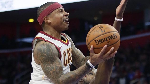Isaiah Thomas ještě v dresu Clevelandu. Isaiah Thomas ještě v dresu Clevelandu.