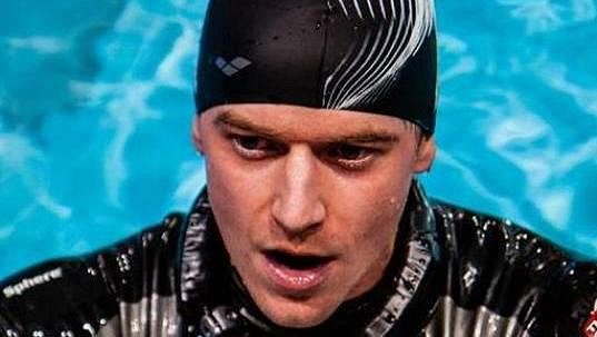 Freediver Martin Valenta. Freediver Martin Valenta.