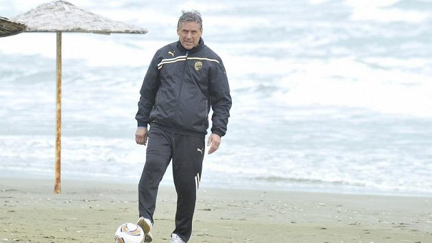 Bývalý trenér brankářů Josef Čaloun Bývalý trenér brankářů Josef Čaloun