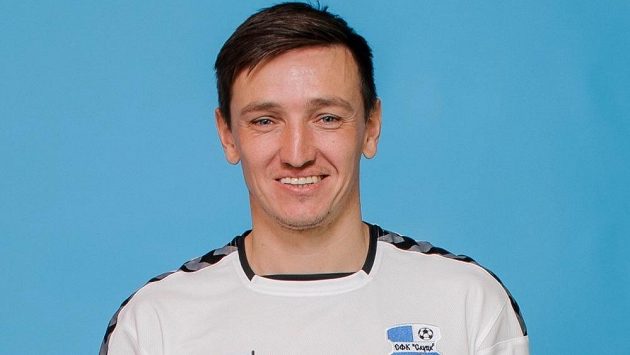 Záložník běloruského Slutsku Vitali Trubila. Záložník běloruského Slutsku Vitali Trubila.