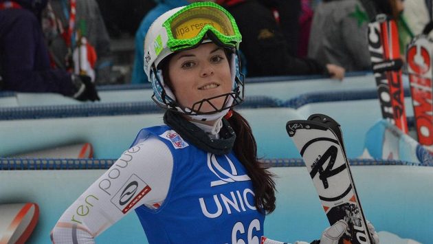 Lyžařka Kateřina Pauláthová. Lyžařka Kateřina Pauláthová.