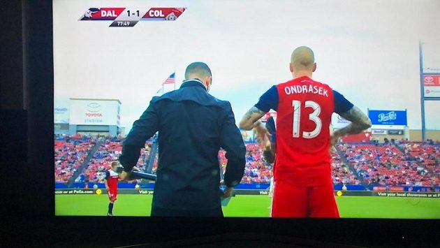 Zdeněk Ondrášek v dresu Dallasu (ilustrační foto) Zdeněk Ondrášek v dresu Dallasu (ilustrační foto)