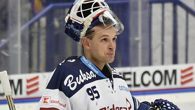 Brankář Vítkovic Miroslav Svoboda. Brankář Vítkovic Miroslav Svoboda.