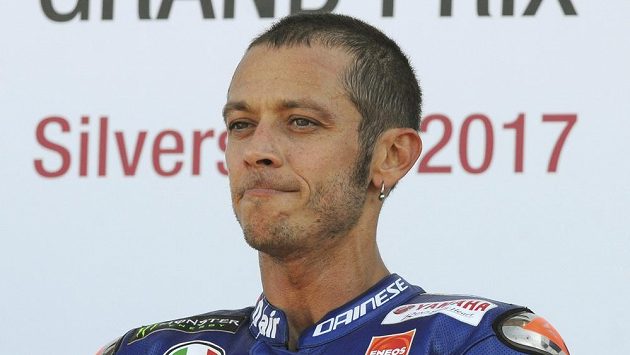 Italský motocyklista Valentino Rossi. Italský motocyklista Valentino Rossi.