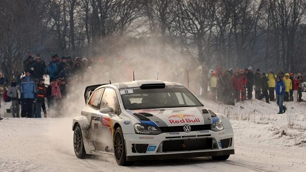 Sébastien Ogier s Volkswagenem Polo WRC na trati loňské Rallye Monte Carlo, kde načal cestu k prvnímu titulu kariéry. Sébastien Ogier s Volkswagenem Polo WRC na trati loňské Rallye Monte Carlo, kde načal cestu k prvnímu titulu kariéry.