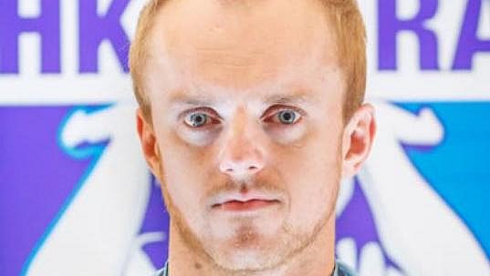 Hokejový útočník Albín Podstavek z Nitry. Hokejový útočník Albín Podstavek z Nitry.