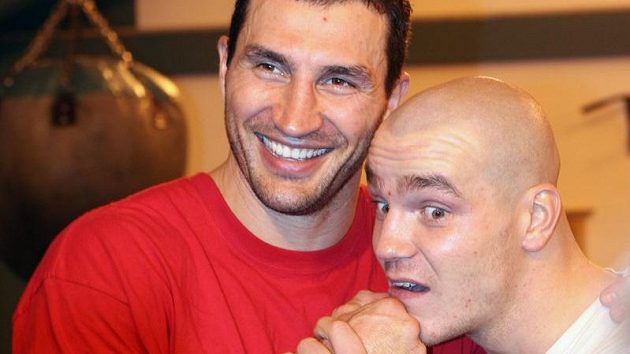 Vladimir Kličko a Ondřej Pála Vladimir Kličko a Ondřej Pála