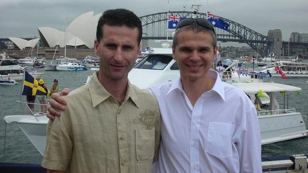 Trenéři australského FC Sydney Vítězslav Lavička (vpravo) a Michal Zach Trenéři australského FC Sydney Vítězslav Lavička (vpravo) a Michal Zach