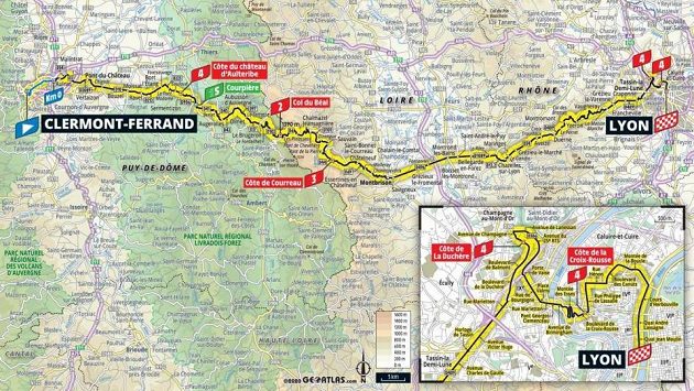 TOUR ONLINE: The croissant wears a yellow jersey in the fourteenth stage