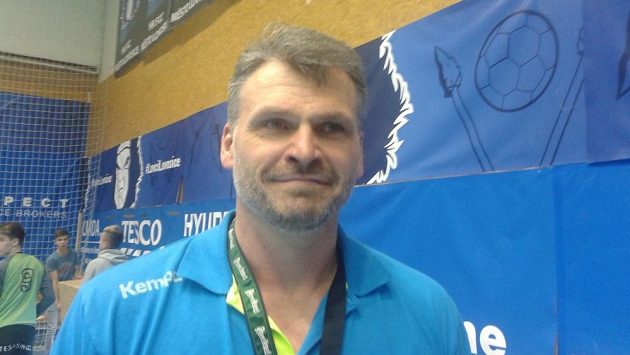 Trenér plzeňských házenkářů Martin Šetlík. Trenér plzeňských házenkářů Martin Šetlík.
