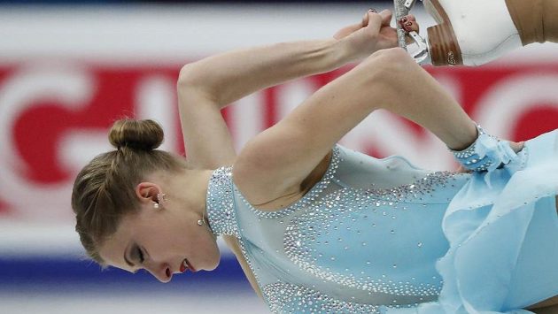 Eliška Březinové při ME v Moskvě. Eliška Březinové při ME v Moskvě.