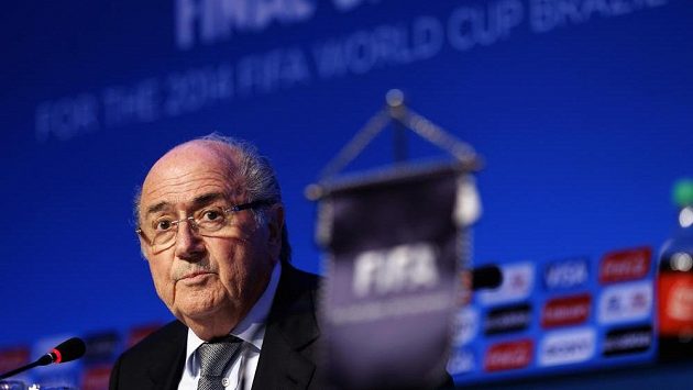 Šéf FIFA Sepp Blatter. Šéf FIFA Sepp Blatter.