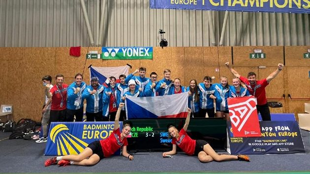 Česká badmintonová reprezentace do 17 let vybojovala bronzové medaile na mistrovství Evropy. Česká badmintonová reprezentace do 17 let vybojovala bronzové medaile na mistrovství Evropy.
