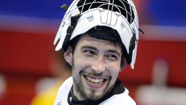 Reprezentační gólman Lukáš Bauer. Reprezentační gólman Lukáš Bauer.