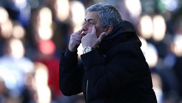 Trenér Chelsea José Mourinho. Trenér Chelsea José Mourinho.