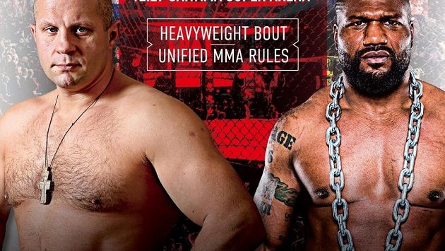 Těžké váhy Rus Fedor Jemeljaněnko a Američan Quinton Jackson se to rozdají 29. prosince v Tokiu. Těžké váhy Rus Fedor Jemeljaněnko a Američan Quinton Jackson se to rozdají 29. prosince v Tokiu.