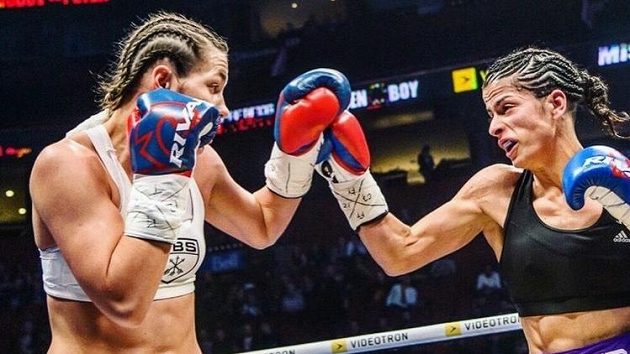 Tereza Vepřoun Dvořáková (vlevo) má v ringu za sebou už na 60 zápasů, teď bude bojovat v oktagonu. Tereza Vepřoun Dvořáková (vlevo) má v ringu za sebou už na 60 zápasů, teď bude bojovat v oktagonu.
