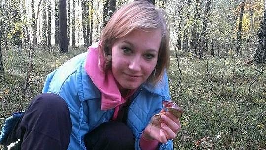 Uzdravující se Veronika Zvařičová už si zašla i do lesa na houby. Uzdravující se Veronika Zvařičová už si zašla i do lesa na houby.