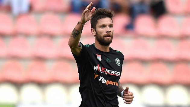 Záložník Martin Fillo vstřelil první gól Příbrami v duelu s Bohemians 1905. Záložník Martin Fillo vstřelil první gól Příbrami v duelu s Bohemians 1905.