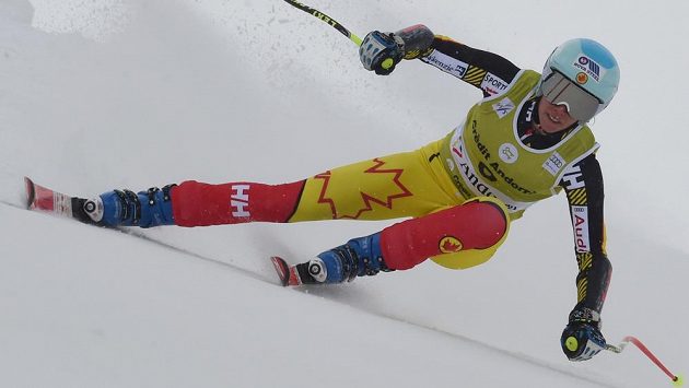 Kanadská lyžařka Marie-Michele Gagnonová vyhrála nedělní kombinaci v Soldeu-El Tarter. Kanadská lyžařka Marie-Michele Gagnonová vyhrála nedělní kombinaci v Soldeu-El Tarter.