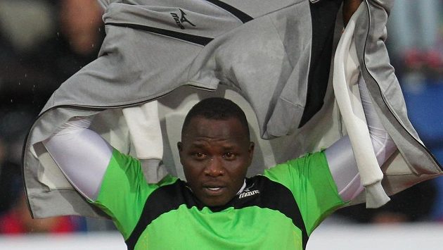 Oštěpař Julius Yego z Keni. Oštěpař Julius Yego z Keni.