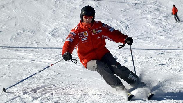 Němec Michael Schumacher lyžování zbožňuje. Němec Michael Schumacher lyžování zbožňuje.