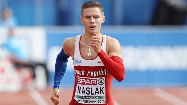 Pavel Maslák při mistrovství Evropy v Amsterdamu. Pavel Maslák při mistrovství Evropy v Amsterdamu.