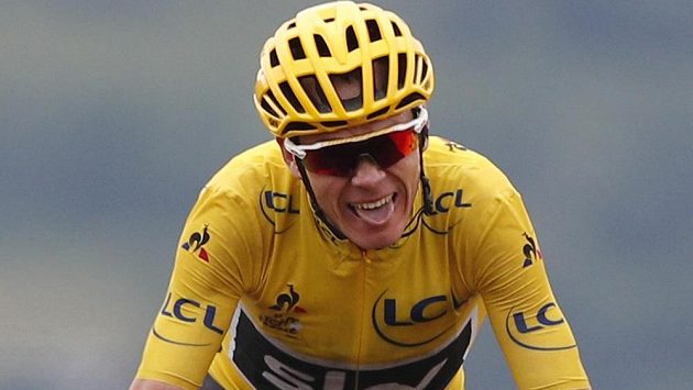 Britský cyklista Chris Froome. Britský cyklista Chris Froome.