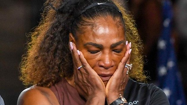 Zklamaná Serena Williamsová Zklamaná Serena Williamsová