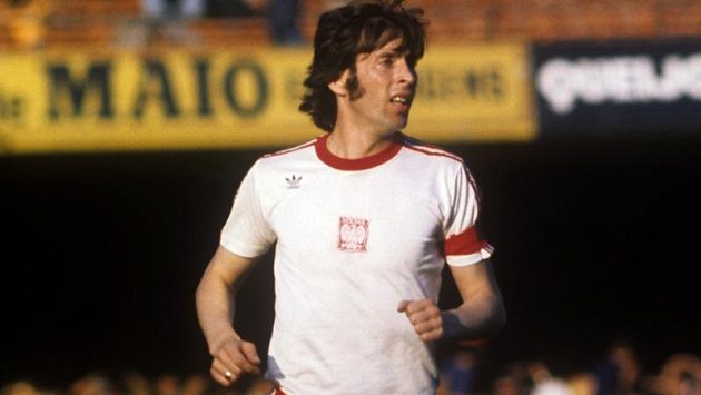 Slavný kapitán polské reprezentace Kazimierz Deyna. Slavný kapitán polské reprezentace Kazimierz Deyna.