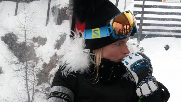 Slovenská lyžařka Veronika Velez-Zuzulová na archivním snímku. Slovenská lyžařka Veronika Velez-Zuzulová na archivním snímku.