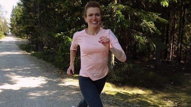 Bývalá biatlonová šampionka Gabriela Koukalová sportuje i po skončení kariéry. Bývalá biatlonová šampionka Gabriela Koukalová sportuje i po skončení kariéry.
