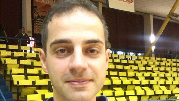 Trenér ústeckých basketbalistů Martin Stavěl. Trenér ústeckých basketbalistů Martin Stavěl.
