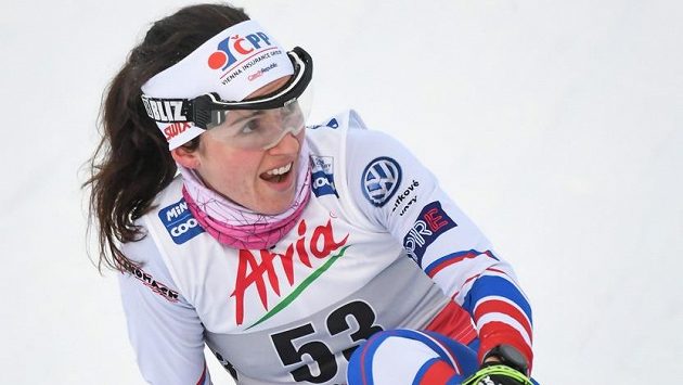 Kateřina Razýmová a její údiv po sobotním životním výsledku. Kateřina Razýmová a její údiv po sobotním životním výsledku.