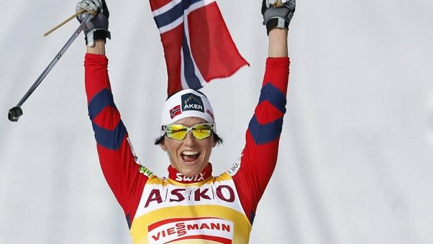 Šťastná Norka Marit Björgenová Šťastná Norka Marit Björgenová