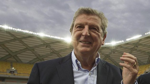 Anglický trenér Roy Hodgson Anglický trenér Roy Hodgson